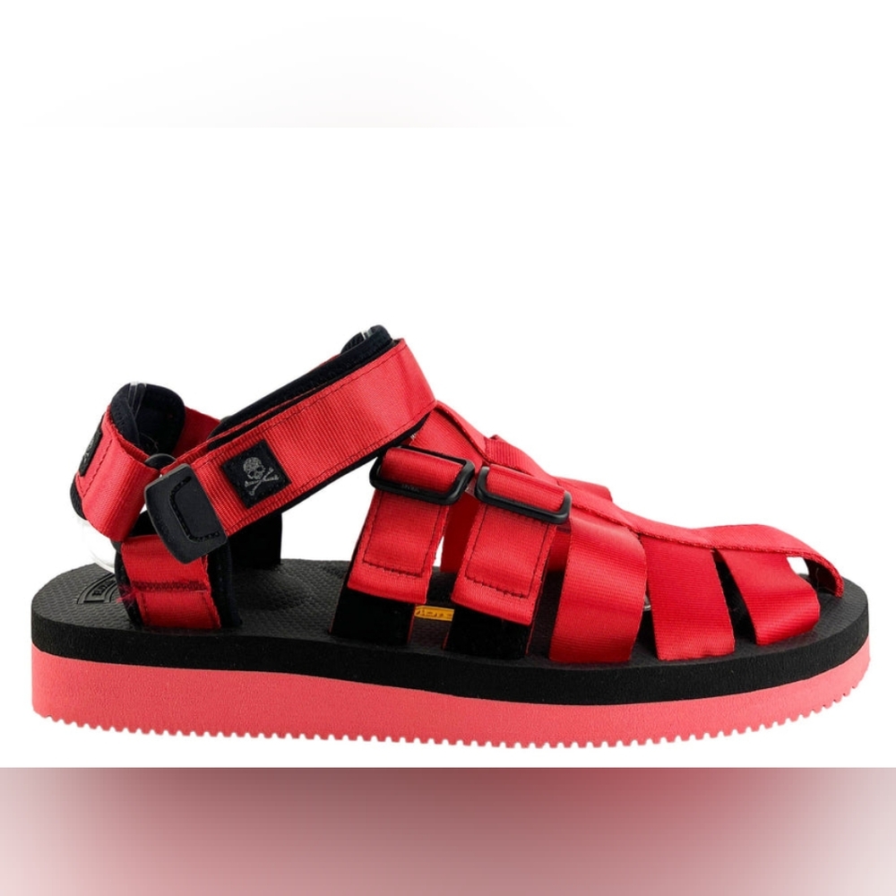 Sz 5, 6 women's and 9 and 11 NIB $390 men's Suicoke x Mastermind Shalo sandals